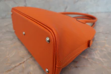 画像をギャラリービューアに読み込む, HERMES／エルメス ボリード27 ヴォーエプソン オレンジ □R刻印 ショルダーバッグ 700100069
