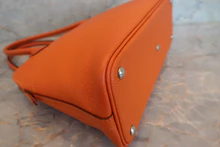 画像をギャラリービューアに読み込む, HERMES/エルメス ボリード27 ヴォーエプソン オレンジ □R刻印 ショルダーバッグ 700100069