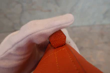 画像をギャラリービューアに読み込む, HERMES／エルメス ボリード27 ヴォーエプソン オレンジ □R刻印 ショルダーバッグ 700100069
