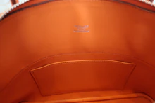 画像をギャラリービューアに読み込む, HERMES/エルメス ボリード27 ヴォーエプソン オレンジ □R刻印 ショルダーバッグ 700100069