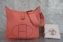 画像をギャラリービューアに読み込む, HERMES／エルメス エブリン3ＰＭ トリヨンクレマンス クレヴェット □Q刻印 ショルダーバッグ 800040145

