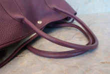 画像をギャラリービューアに読み込む, HERMES／エルメス ガーデンパーティPM ネゴンダ カシス □O刻印 トートバッグ 700110111
