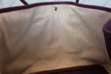 画像をギャラリービューアに読み込む, HERMES/エルメス ガーデンパーティPM ネゴンダ カシス □O刻印 トートバッグ 700110111