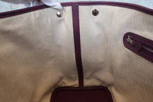 画像をギャラリービューアに読み込む, HERMES／エルメス ガーデンパーティPM ネゴンダ カシス □O刻印 トートバッグ 700110111
