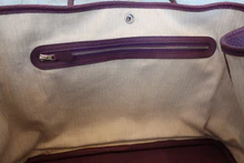 画像をギャラリービューアに読み込む, HERMES／エルメス ガーデンパーティPM ネゴンダ カシス □O刻印 トートバッグ 700110111
