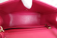 画像をギャラリービューアに読み込む, CHANEL/シャネル Vステッチチェーンショルダーバッグ ラムスキン ピンク/ゴールド金具 ショルダーバッグ 700050123
