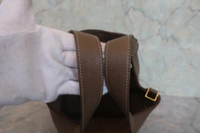 画像をギャラリービューアに読み込む, HERMES／エルメス ピコタンロックＭＭ トリヨンクレマンス エトゥープ Y刻印 ハンドバッグ 800040003
