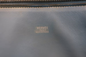 HERMES／エルメス ボリード35 トリヨンクレマンス ブルージーン □H刻印 ショルダーバッグ 600100006