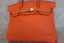 画像をギャラリービューアに読み込む, HERMES/エルメス バーキン30 トリヨンクレマンス オレンジ □M刻印 ハンドバッグ 700070276