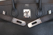 画像をギャラリービューアに読み込む, HERMES/エルメス バーキン30 トリヨンクレマンス ブラック □N刻印 ハンドバッグ 800030157