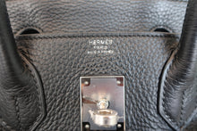 画像をギャラリービューアに読み込む, HERMES/エルメス バーキン30 トリヨンクレマンス ブラック □N刻印 ハンドバッグ 800030157