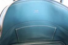 画像をギャラリービューアに読み込む, HERMES/エルメス ボリード27 ヴォースイフト ブルージーン □L刻印 ショルダーバッグ 800040149