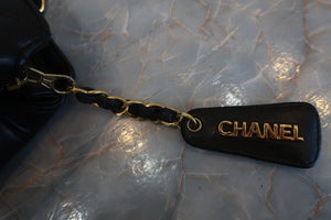 CHANEL/シャネル マトラッセチェーンショルダーバッグ ラムスキン ブラック/ゴールド金具 ショルダーバッグ 600110190