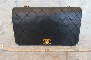 CHANEL/シャネル マトラッセチェーンショルダーバッグ ラムスキン ブラック/ゴールド金具 ショルダーバッグ 600120205