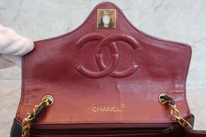 CHANEL/シャネル マトラッセチェーンショルダーバッグ ラムスキン ブラック/ゴールド金具 ショルダーバッグ 600100070