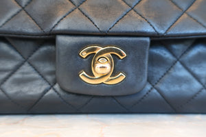 CHANEL/シャネル マトラッセチェーンショルダーバッグ ラムスキン ブラック/ゴールド金具 ショルダーバッグ 600110130