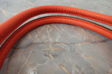 画像をギャラリービューアに読み込む, HERMES／エルメス ガーデンパーティPM ネゴンダ オレンジポピー X刻印 トートバッグ 800030072
