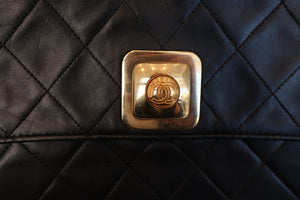 CHANEL/シャネル マトラッセショルダーバッグ ラムスキン ブラック/ゴールド金具 ショルダーバッグ 600120082