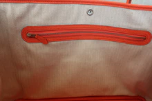 画像をギャラリービューアに読み込む, HERMES/エルメス ガーデンパーティPM ネゴンダ オレンジポピー X刻印 トートバッグ 800030072