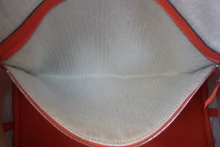 画像をギャラリービューアに読み込む, HERMES/エルメス ガーデンパーティPM ネゴンダ オレンジポピー X刻印 トートバッグ 800030072