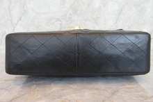 画像をギャラリービューアに読み込む, CHANEL/シャネル 中マトラッセシングルフラップチェーンショルダーバッグ ラムスキン ブラック/ゴールド金具 ショルダーバッグ 700030077
