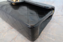 画像をギャラリービューアに読み込む, CHANEL/シャネル 中マトラッセシングルフラップチェーンショルダーバッグ ラムスキン ブラック/ゴールド金具 ショルダーバッグ 700030077