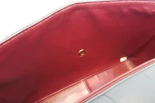 画像をギャラリービューアに読み込む, CHANEL/シャネル 中マトラッセシングルフラップチェーンショルダーバッグ ラムスキン ブラック/ゴールド金具 ショルダーバッグ 700030077