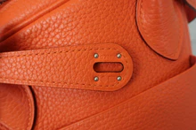 画像をギャラリービューアに読み込む, HERMES/エルメス リンディ30 トリヨンクレマンス オレンジポピー □R刻印 ショルダーバッグ 700120229