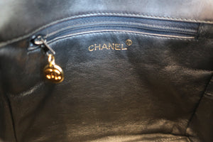 CHANEL/シャネル Ｖステッチショルダーバッグ ラムスキン ブラック/ゴールド金具 ショルダーバッグ 600100061