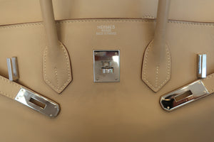 HERMES／エルメス バーキン35 ヴォースイフト パルシュマン □L刻印 ハンドバッグ 600110078