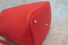 画像をギャラリービューアに読み込む, HERMES／エルメス ピコタンロックGM トリヨンクレマンス ルージュカザック □Q刻印 ハンドバッグ 700100083
