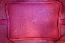 Load image into Gallery viewer, HERMES PICOTIN LOCK PM Clemence leather Rose extreme D Engraving Hand bag 600110087
