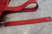 画像をギャラリービューアに読み込む, HERMES／エルメス ピコタンロックGM トリヨンクレマンス ルージュカザック □Q刻印 ハンドバッグ 700100083
