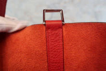 画像をギャラリービューアに読み込む, HERMES/エルメス ピコタンロックGM トリヨンクレマンス ルージュカザック □Q刻印 ハンドバッグ 700100083