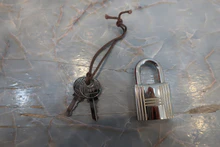 画像をギャラリービューアに読み込む, HERMES/エルメス ピコタンロックGM トリヨンクレマンス ルージュカザック □Q刻印 ハンドバッグ 700100083