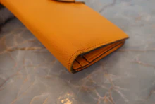 画像をギャラリービューアに読み込む, HERMES/エルメス ベアンスフレ ヴォーエプソン ソレイユ □P刻印 財布 800020175