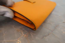 画像をギャラリービューアに読み込む, HERMES／エルメス ベアンスフレ ヴォーエプソン ソレイユ □P刻印 財布 800020175
