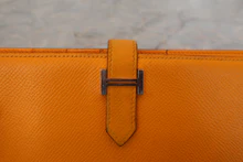 画像をギャラリービューアに読み込む, HERMES／エルメス ベアンスフレ ヴォーエプソン ソレイユ □P刻印 財布 800020175
