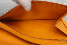 画像をギャラリービューアに読み込む, HERMES／エルメス ベアンスフレ ヴォーエプソン ソレイユ □P刻印 財布 800020175
