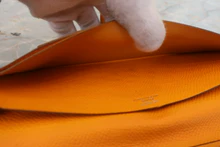 画像をギャラリービューアに読み込む, HERMES／エルメス ベアンスフレ ヴォーエプソン ソレイユ □P刻印 財布 800020175
