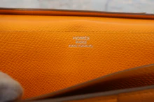 画像をギャラリービューアに読み込む, HERMES/エルメス ベアンスフレ ヴォーエプソン ソレイユ □P刻印 財布 800020175