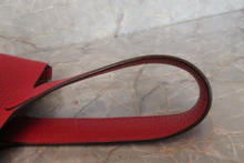 画像をギャラリービューアに読み込む, HERMES／エルメス ピコタンロックＭＭ トリヨンクレマンス ルージュガランス A刻印 ハンドバッグ 700110126
