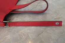 画像をギャラリービューアに読み込む, HERMES/エルメス ピコタンロックMM トリヨンクレマンス ルージュガランス A刻印 ハンドバッグ 700110126