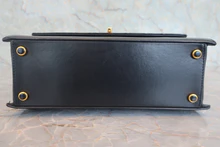 画像をギャラリービューアに読み込む, CHANEL/シャネル 2.55台形チェーンショルダーバッグ ラムスキン ブラック/ゴールド金具 ショルダーバッグ 800030135
