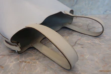 画像をギャラリービューアに読み込む, HERMES／エルメス ピコタンロックタッチMM トリヨンクレマンス/ヴォースイフト ブルーペール/パールグレー □R刻印 700100079
