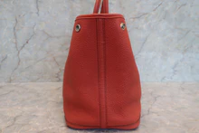 画像をギャラリービューアに読み込む, HERMES/エルメス ガーデンパーティPM ネゴンダルージュデュセス □R刻印 トートバッグ 700100089