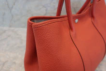 画像をギャラリービューアに読み込む, HERMES／エルメス ガーデンパーティPM ネゴンダルージュデュセス □R刻印 トートバッグ 700100089
