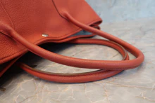 画像をギャラリービューアに読み込む, HERMES／エルメス ガーデンパーティPM ネゴンダルージュデュセス □R刻印 トートバッグ 700100089
