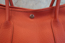 画像をギャラリービューアに読み込む, HERMES/エルメス ガーデンパーティPM ネゴンダルージュデュセス □R刻印 トートバッグ 700100089