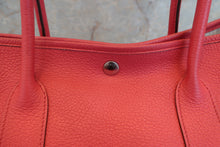 画像をギャラリービューアに読み込む, HERMES/エルメス ガーデンパーティPM ネゴンダルージュデュセス □R刻印 トートバッグ 700100089